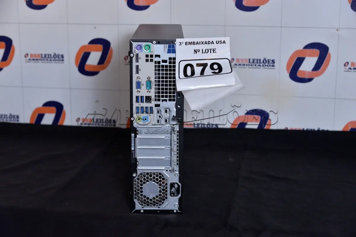 LOTE 079 - 01 CPU MARCA HP CORE I5 SEM HD E SEM MEMÓRIA HD. (NO ESTADO) AV9705M