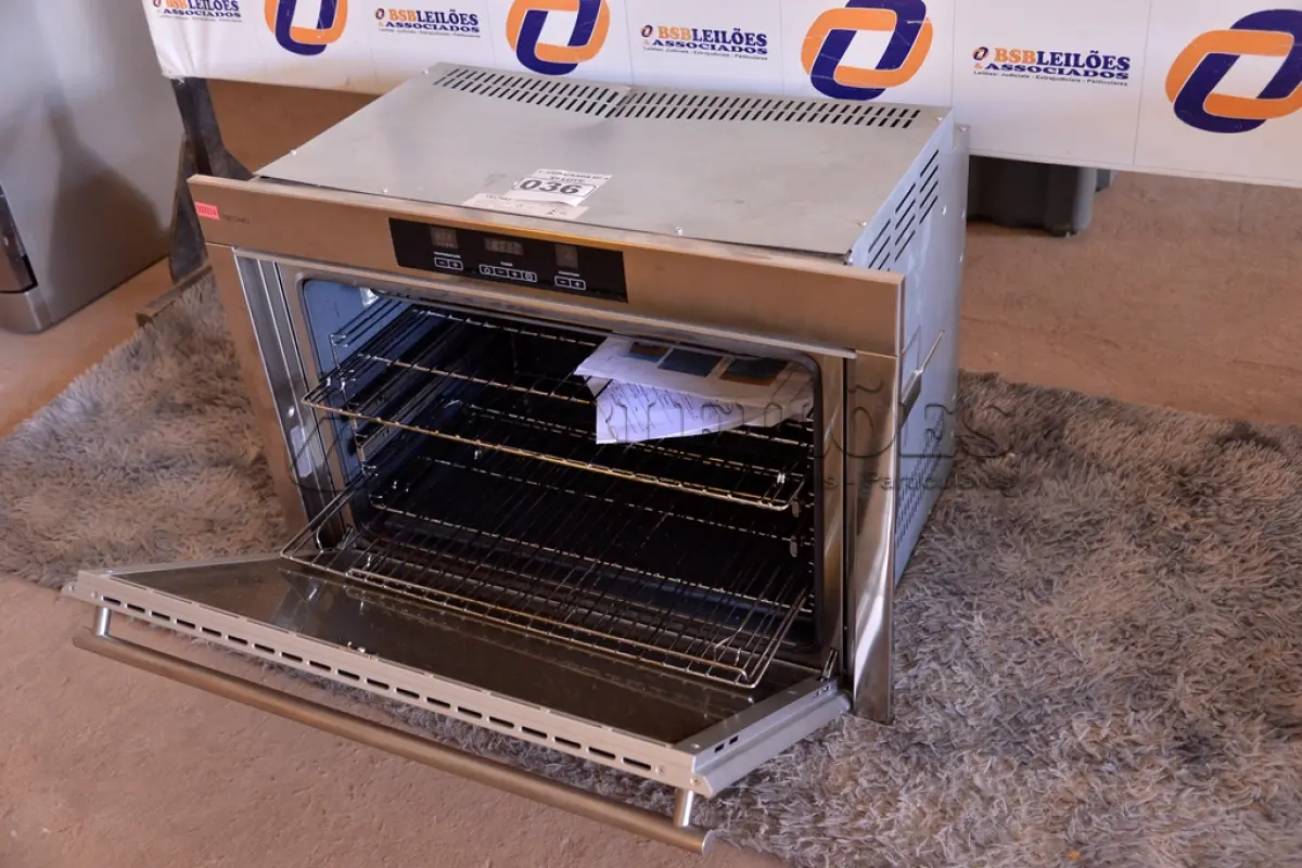 LOTE 036 - 01 FORNO ELÉTRICO 220V MARCA TECNO. (CMR OVEN) (NO ESTADO)0000014