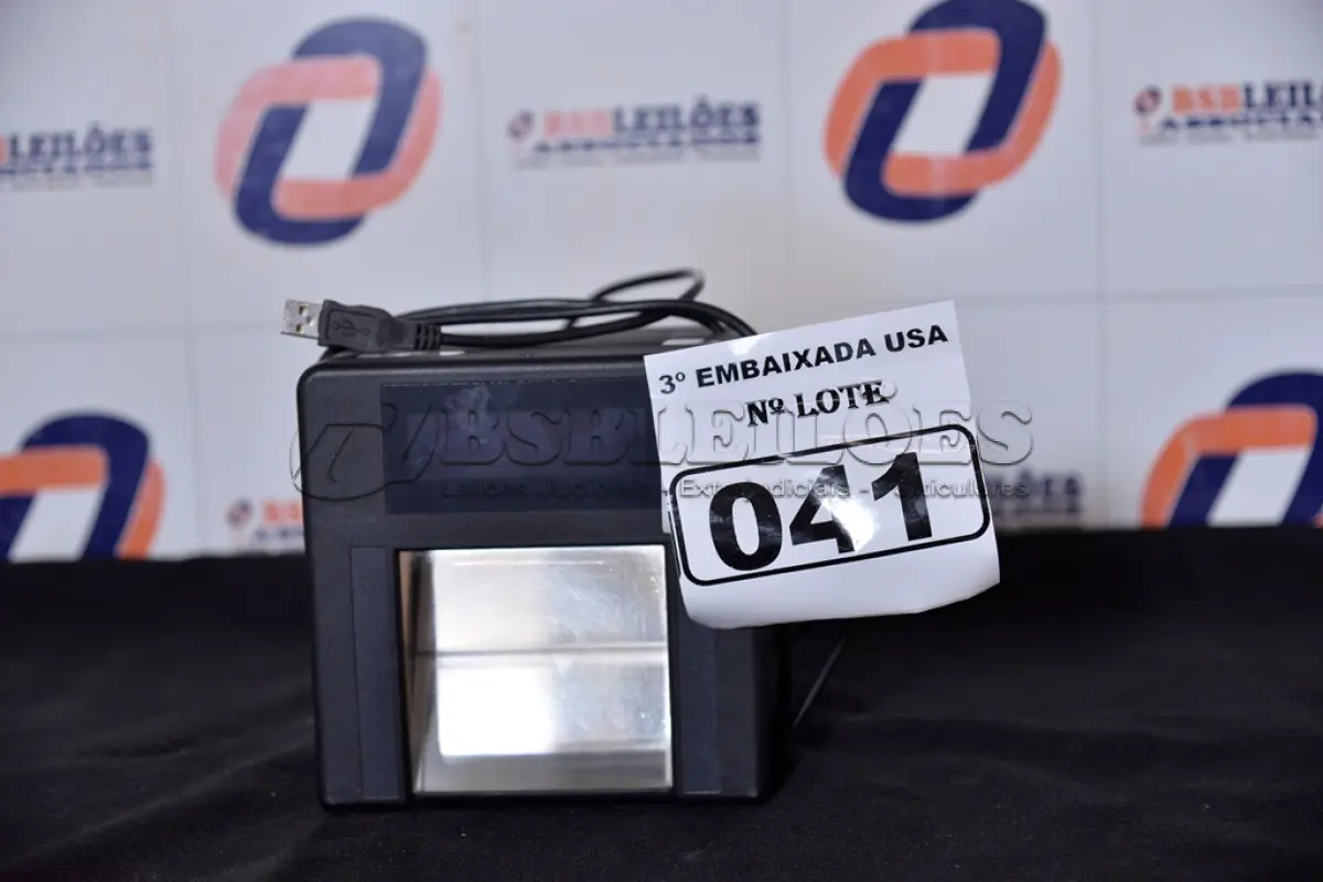 LOTE 041 - 01 SCANNER DE LEITURA DIGITAL USB. (OPTICAL DIGITAL SCANNER) AV9704Y (NO ESTADO)