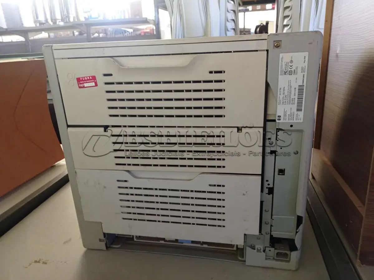 LOTE 359 - 01 IMPRESSORA COLORIDA LASER JET, MODELO:3500 MARCA HP. (NO ESTADO) ATENÇÃO! FAZER A VISITAÇÃO ANTES DE ARREMATAR, NÃO SABEMOS SE FUNCIONA. LEILÃO NÃO TEM GARANTIA E NEM DEVOLUÇÃO, SUJEITO A POSSÍVEIS AVARIAS VISÍVEIS/OCULTAS E/OU AUSÊNCIA DE COMPONENTES.