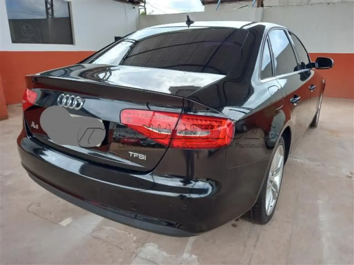 LOTE 457 - 01 AUDI A4 AVANT TURBO TIP./MULTITRONIC, GASOLINA , ANO 2015, COR PRETA (NO ESTADO) (RETIRADA EM GOIÂNIA - GO)