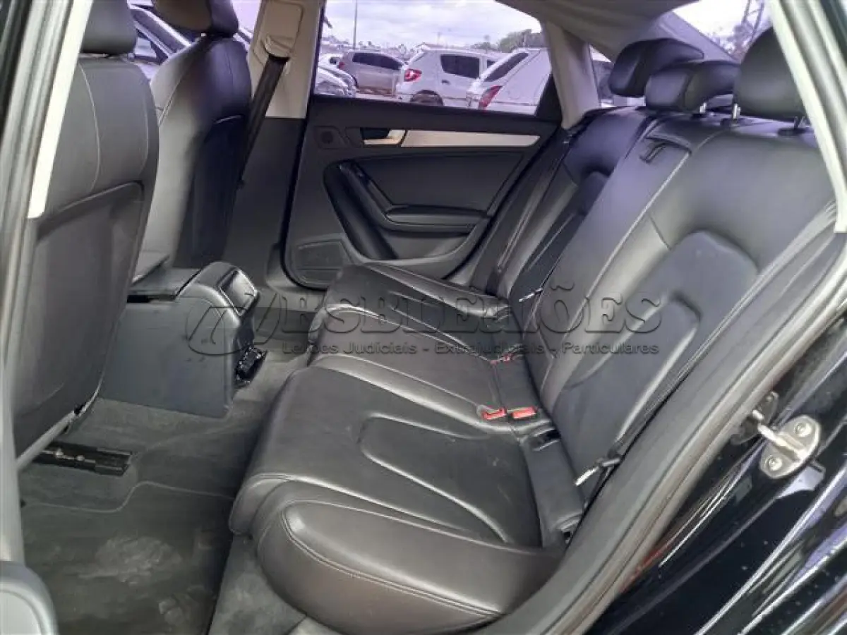 LOTE 457 - 01 AUDI A4 AVANT TURBO TIP./MULTITRONIC, GASOLINA , ANO 2015, COR PRETA (NO ESTADO) (RETIRADA EM GOIÂNIA - GO)