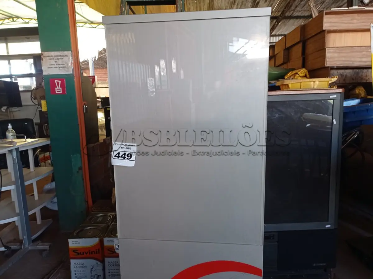 LOTE 449 - 01 PLACA DE PROPAGANDA. (NO ESTADO) ATENÇÃO! FAZER A VISITAÇÃO ANTES DE ARREMATAR, NÃO SABEMOS SE FUNCIONA. LEILÃO NÃO TEM GARANTIA E NEM DEVOLUÇÃO, SUJEITO A POSSÍVEIS AVARIAS VISÍVEIS/OCULTAS E/OU AUSÊNCIA DE COMPONENTES.