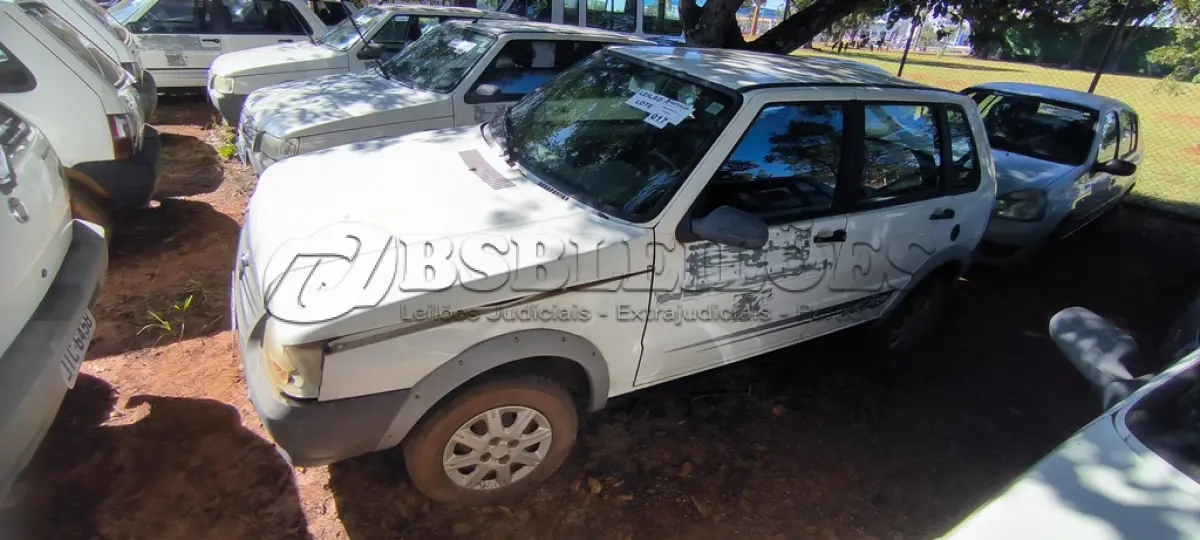 LOTE 017 - 01 FIAT UNO MILLE WAY ECON; PLACA: JHG-0091; ANO: 2009. CHASSI: 9BD15844AA6274016, RENAVAM: 00143781553; (FRENTE BATIDA, FAROL, GRADE E PARACHOQUES QUEBRADOS, VEÍCULO NÃO FUNCIONA BOMBA DE COMBUSTÍVEL TRAVADA). (NO ESTADO)
