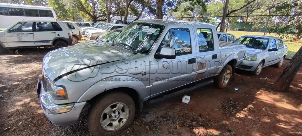 LOTE 047 - 01 CAMINHONETE FORD RANGER XLT 13P; PLACA: JIF-1974; ANO: 2009. CHASSI: 8AFER13P19J246873, RENAVAM: 00148266967; (SUSPENSÃO DIANTEIRA LE MUITO AVARIADA/ FREIO ABS COM DEFEITO/ BOMBA DE ALTA PRESSÃO DANIFICADA/ BOMBA DE BAIXA PRESSÃO TRAVADA BICOS INJETORES DEFEITUOSOS/ VEÍCULO NÃO FUNCIONA). (NO ESTADO)