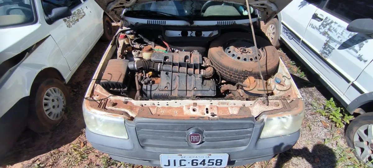 LOTE 038 - 01 FIAT UNO MILLE WAY ECON; PLACA: JIC-6458; ANO: 2009. CHASSI: 9BD15844AA6345941, RENAVAM: 00165583215; (VEÍCULO NÃO FUNCIONA BOMBA DE COMBUSTIVELTRAVADA). (NO ESTADO)