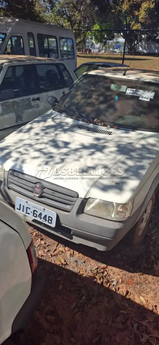 LOTE 046 - 01 FIAT UNO MILLE WAY ECON; PLACA: JIC-6448; ANO: 2009. CHASSI: 9BD15844AA6343309, RENAVAM: 00165583150; (VEÍCULO NÃO FUNCIONA BOMBA DE COMBUSTIVELTRAVADA). (NO ESTADO)