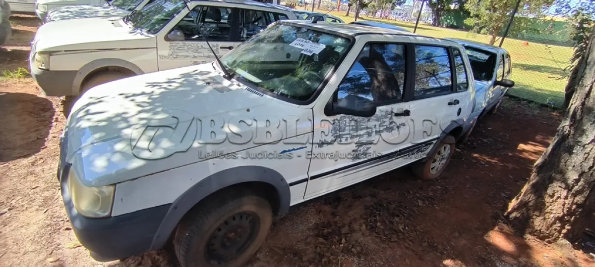 LOTE 036 - 01 FIAT UNO MILLE WAY ECON; PLACA: JIC-6468; ANO: 2009. CHASSI: 9BD15844AA6341687, RENAVAM: 00165583045; (NÃO POSSUI BOMBA DE COMBUSTÍVEL.). (NO ESTADO)