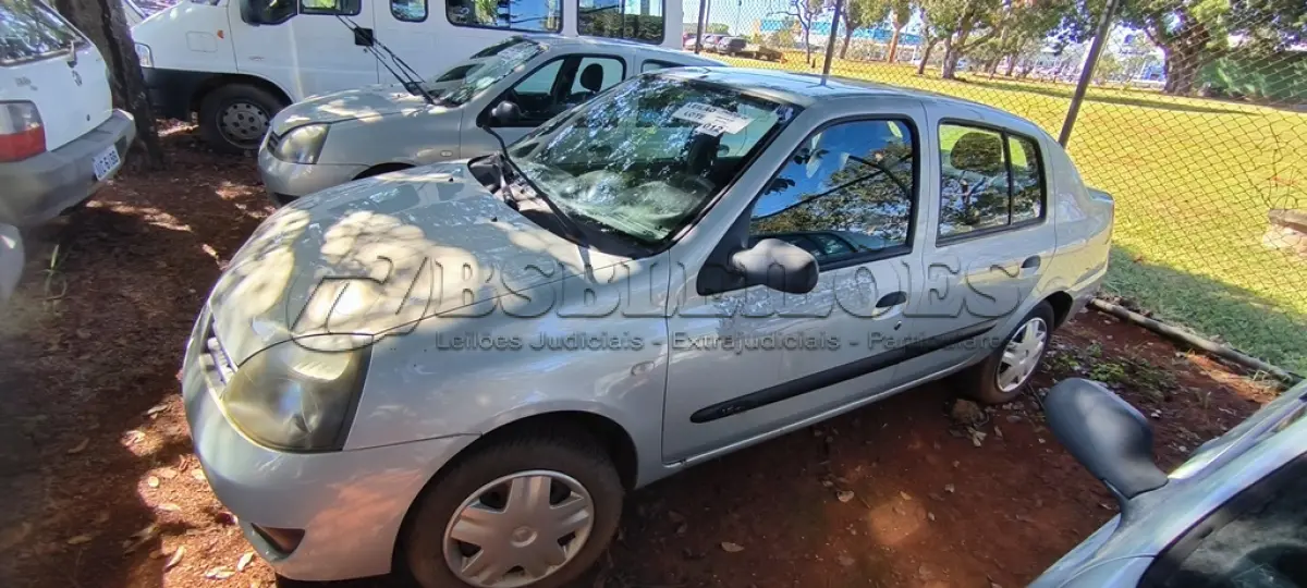 LOTE 012 - 01 RENAULT CLIO; PLACA: JHM-0557; ANO: 2008 CHASSI: 8A1LB8E058L031160, RENAVAM: 00973902736;   (NO ESTADO)