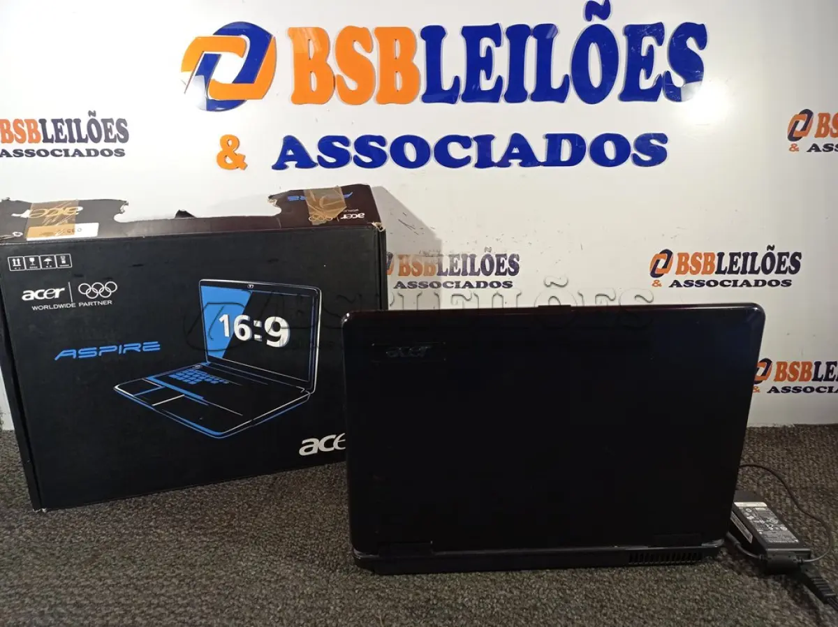 LOTE 026 - 01 NOTEBOOK MODELO: ASPIRE 5517 ACER COM FONTE 19V. (NO ESTADO) ATENÇÃO! FAZER A VISITAÇÃO ANTES DE ARREMATAR, NÃO SABEMOS SE FUNCIONA. LEILÃO NÃO TEM GARANTIA E NEM DEVOLUÇÃO, SUJEITO A POSSÍVEIS AVARIAS VISÍVEIS/OCULTAS E/OU AUSÊNCIA DE COMPONENTES.