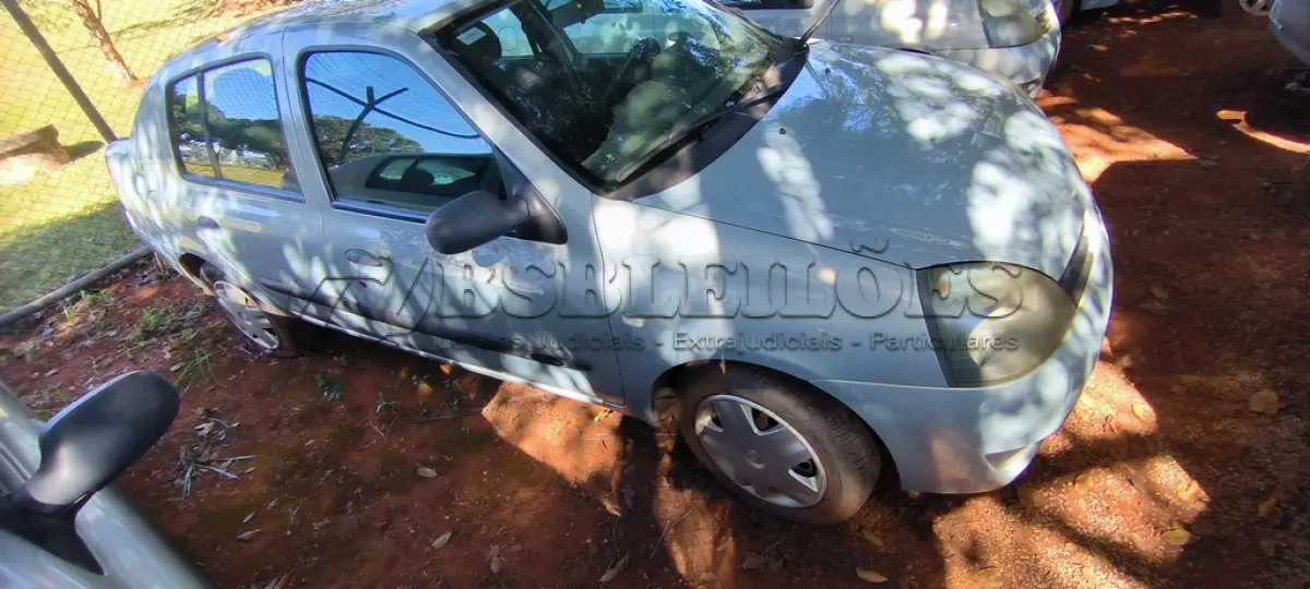LOTE 012 - 01 RENAULT CLIO; PLACA: JHM-0557; ANO: 2008 CHASSI: 8A1LB8E058L031160, RENAVAM: 00973902736;   (NO ESTADO)