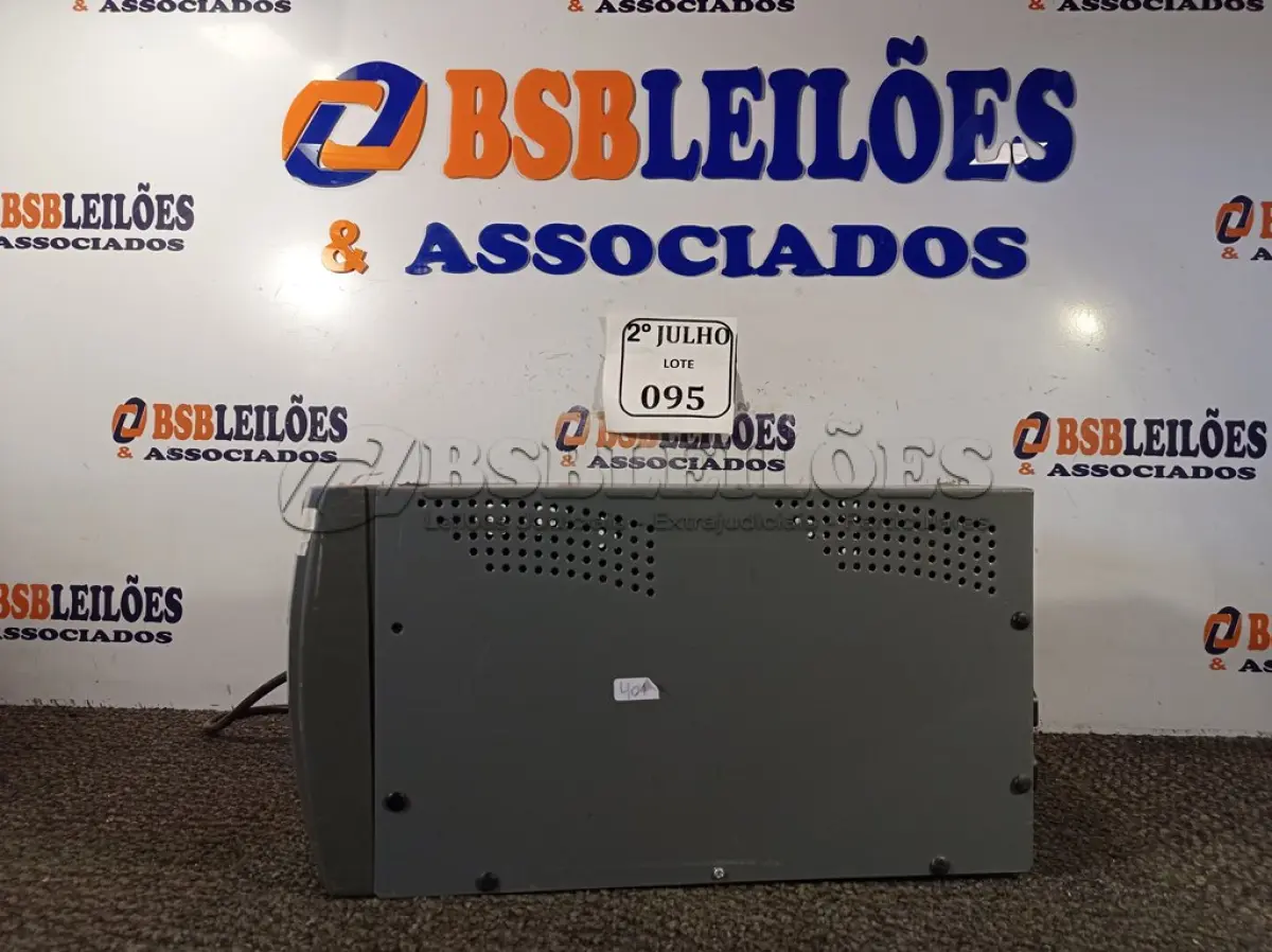 LOTE 095 - 01 NOBREAK 1900VA INFINIUM. (NO ESTADO) ATENÇÃO! FAZER A VISITAÇÃO ANTES DE ARREMATAR, NÃO SABEMOS SE FUNCIONA. LEILÃO NÃO TEM GARANTIA E NEM DEVOLUÇÃO, SUJEITO A POSSÍVEIS AVARIAS VISÍVEIS/OCULTAS E/OU AUSÊNCIA DE COMPONENTES.
