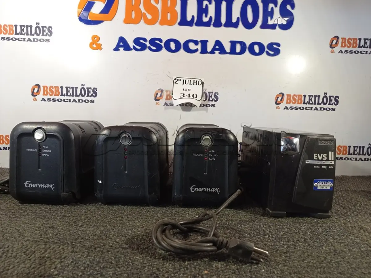 LOTE 340 - 04 ESTABILIZADORES (NO ESTADO) ATENÇÃO! FAZER A VISITAÇÃO ANTES DE ARREMATAR, NÃO SABEMOS SE FUNCIONA. LEILÃO NÃO TEM GARANTIA E NEM DEVOLUÇÃO, SUJEITO A POSSÍVEIS AVARIAS VISÍVEIS/OCULTAS E/OU AUSÊNCIA DE COMPONENTES.