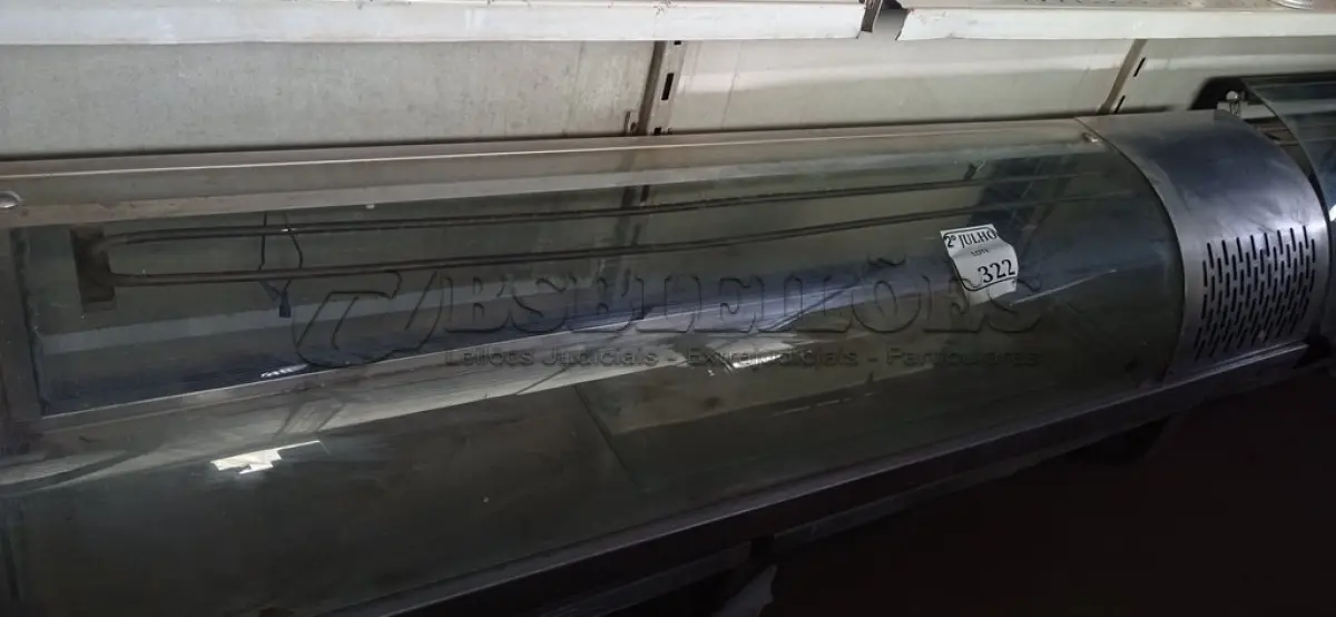 LOTE 322 - 01 ESTUFA FRIA PARA SHUSHI (NO ESTADO) ATENÇÃO! FAZER A VISITAÇÃO ANTES DE ARREMATAR, NÃO SABEMOS SE FUNCIONA. LEILÃO NÃO TEM GARANTIA E NEM DEVOLUÇÃO, SUJEITO A POSSÍVEIS AVARIAS VISÍVEIS/OCULTAS E/OU AUSÊNCIA DE COMPONENTES.VISÍVEIS/OCULTAS E/OU AUSÊNCIA DE COMPONENTES.