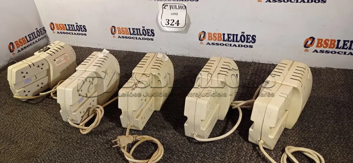 LOTE 324 - 05 ESTABILIZADORES (NO ESTADO) ATENÇÃO! FAZER A VISITAÇÃO ANTES DE ARREMATAR, NÃO SABEMOS SE FUNCIONA. LEILÃO NÃO TEM GARANTIA E NEM DEVOLUÇÃO, SUJEITO A POSSÍVEIS AVARIAS VISÍVEIS/OCULTAS E/OU AUSÊNCIA DE COMPONENTES.