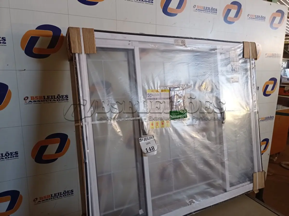 LOTE 148 - 5.886 - JANELA COR TRAD PRONTA 120X100 QUAD REQ12(2F2M) HAIALA NOVO. (NO ESTADO)