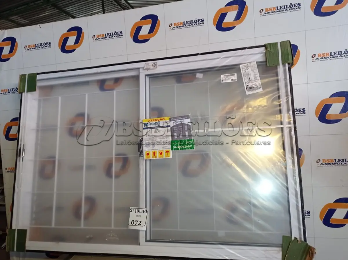 LOTE 072 - 5.014 - JANELA COR TRAD PRONTA 150X100 QUAD REQ12(1F1M) - HAIALA NOVO. (NO ESTADO)