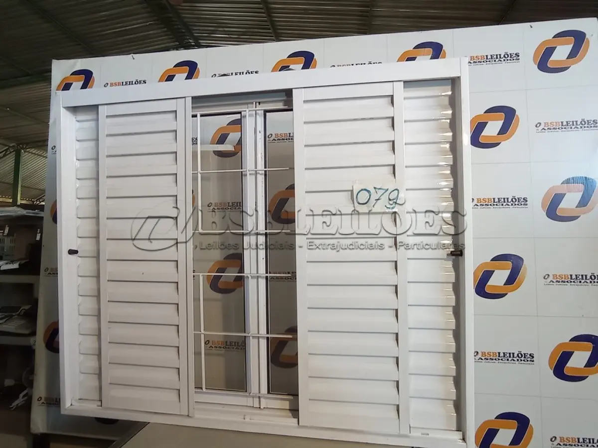 LOTE 079 - 5.019 - JANELA VEN APD BRANCA 120X100 QUAD REQ12 - HAIALA NOVO. (NO ESTADO)