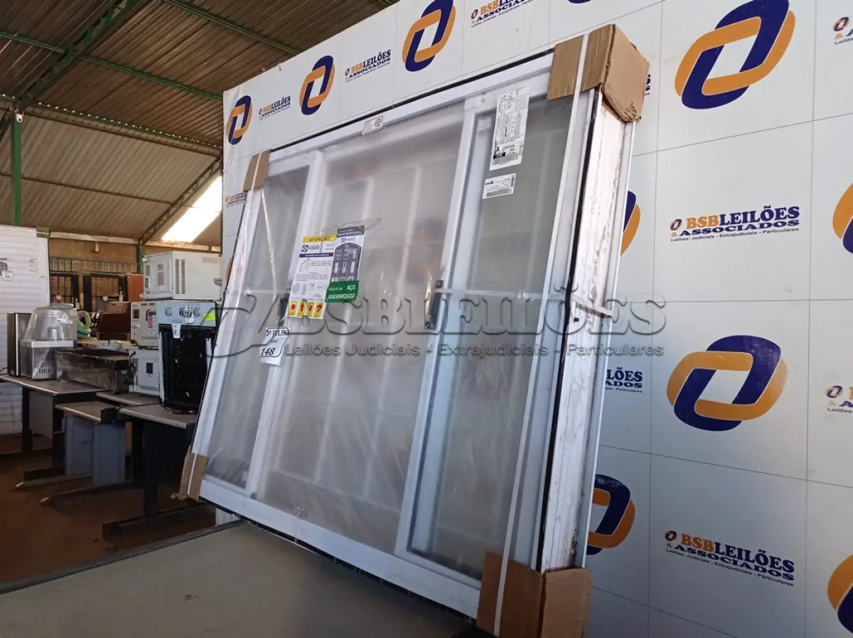 LOTE 148 - 5.886 - JANELA COR TRAD PRONTA 120X100 QUAD REQ12(2F2M) HAIALA NOVO. (NO ESTADO)