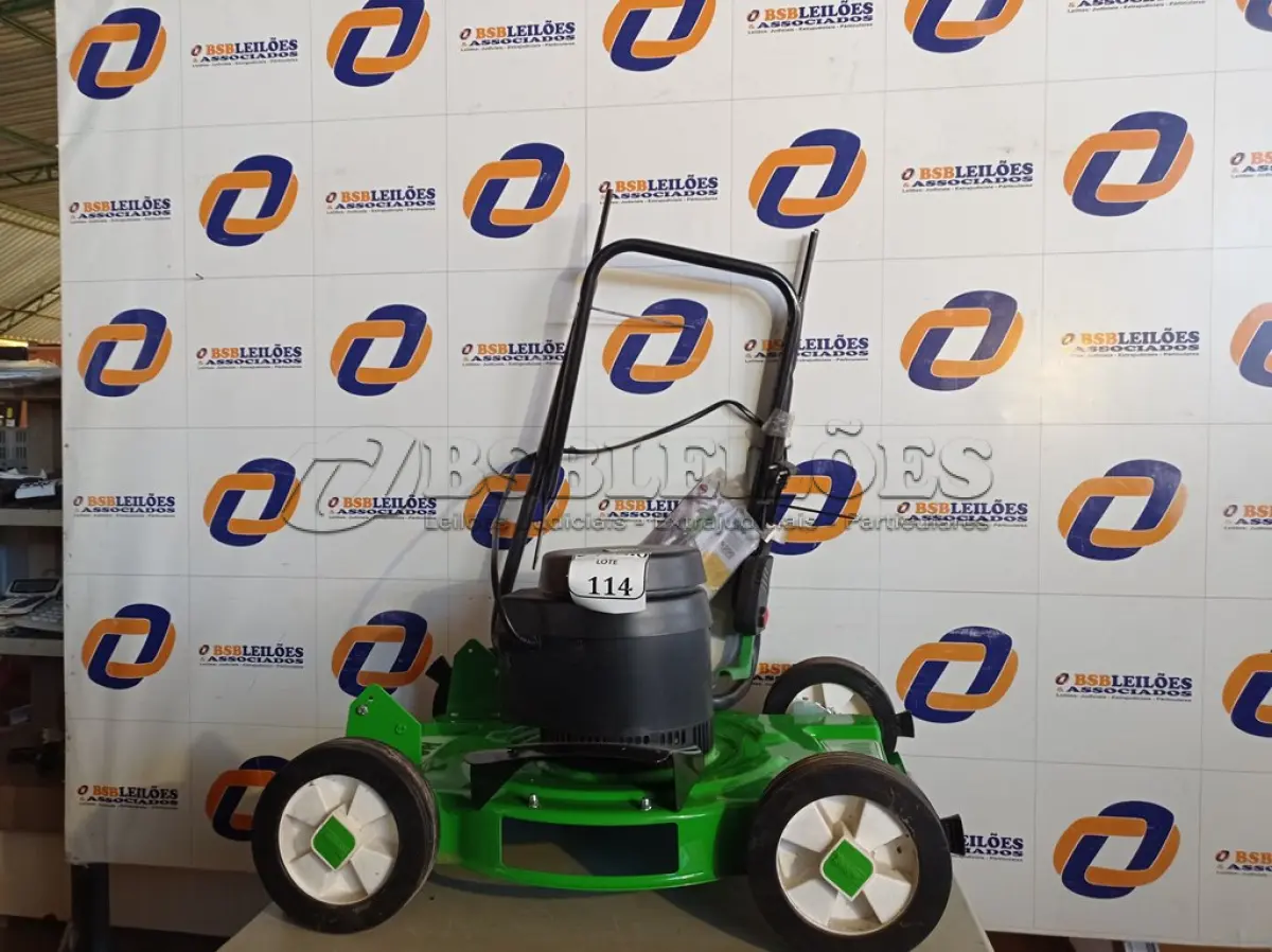LOTE 114 - 01 CORTADOR DE GRAMA ELETRICO MC-50E 2500W 220V – TRAPP NOVO. (NO ESTADO)