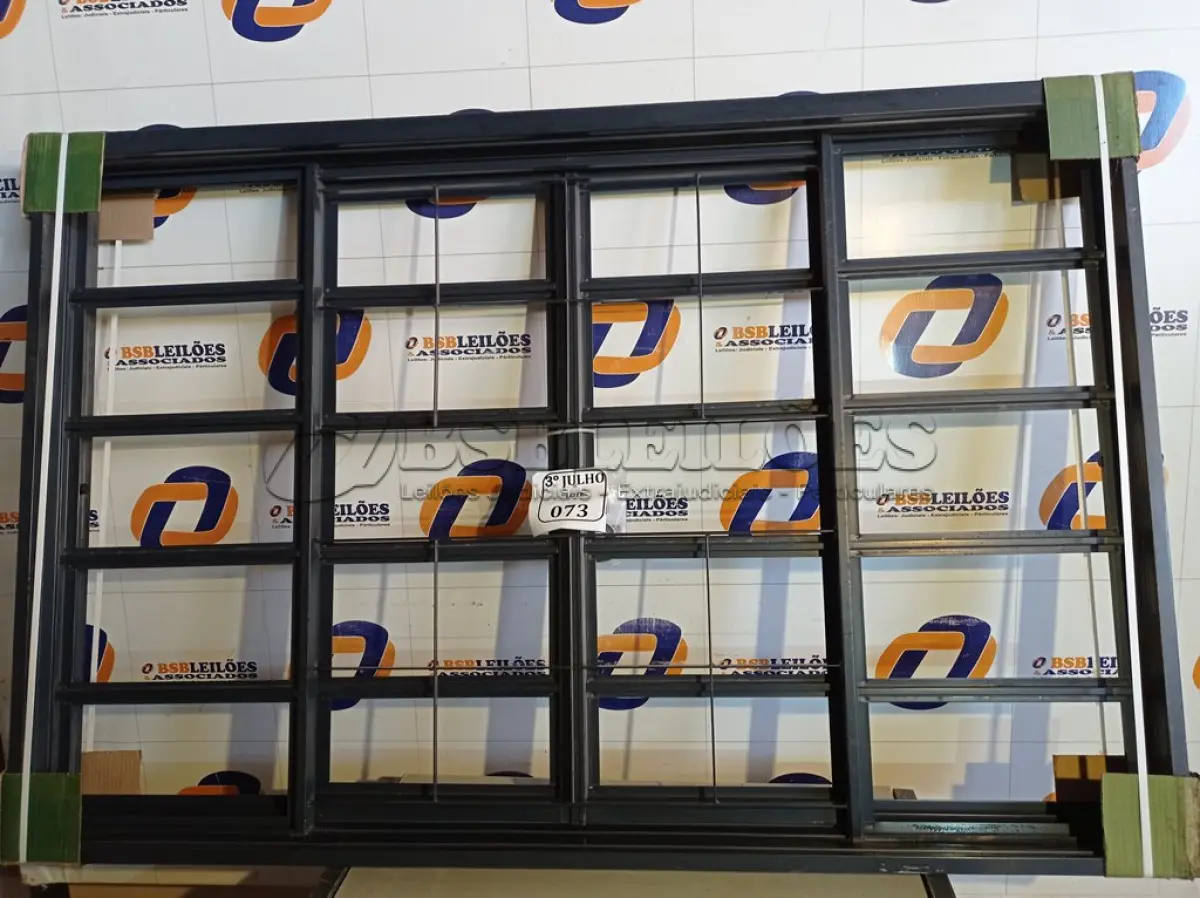 LOTE 073 - 6.187 - JANELA COR TRAD 150X100 QUAD REQ12 - HAIALA NOVO. (NO ESTADO)