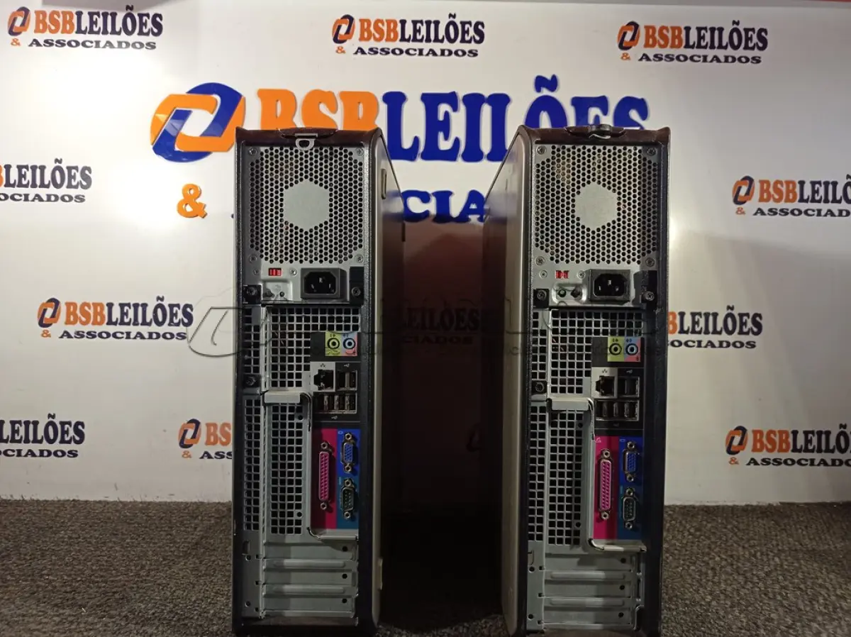LOTE 039 - 02 CPUS MARCA DELL COM MEMÓRIA . (NO ESTADO) ATENÇÃO! FAZER A VISITAÇÃO ANTES DE ARREMATAR, NÃO SABEMOS SE FUNCIONA. LEILÃO NÃO TEM GARANTIA E NEM DEVOLUÇÃO, SUJEITO A POSSÍVEIS AVARIAS VISÍVEIS/OCULTAS E/OU AUSÊNCIA DE COMPONENTES.
