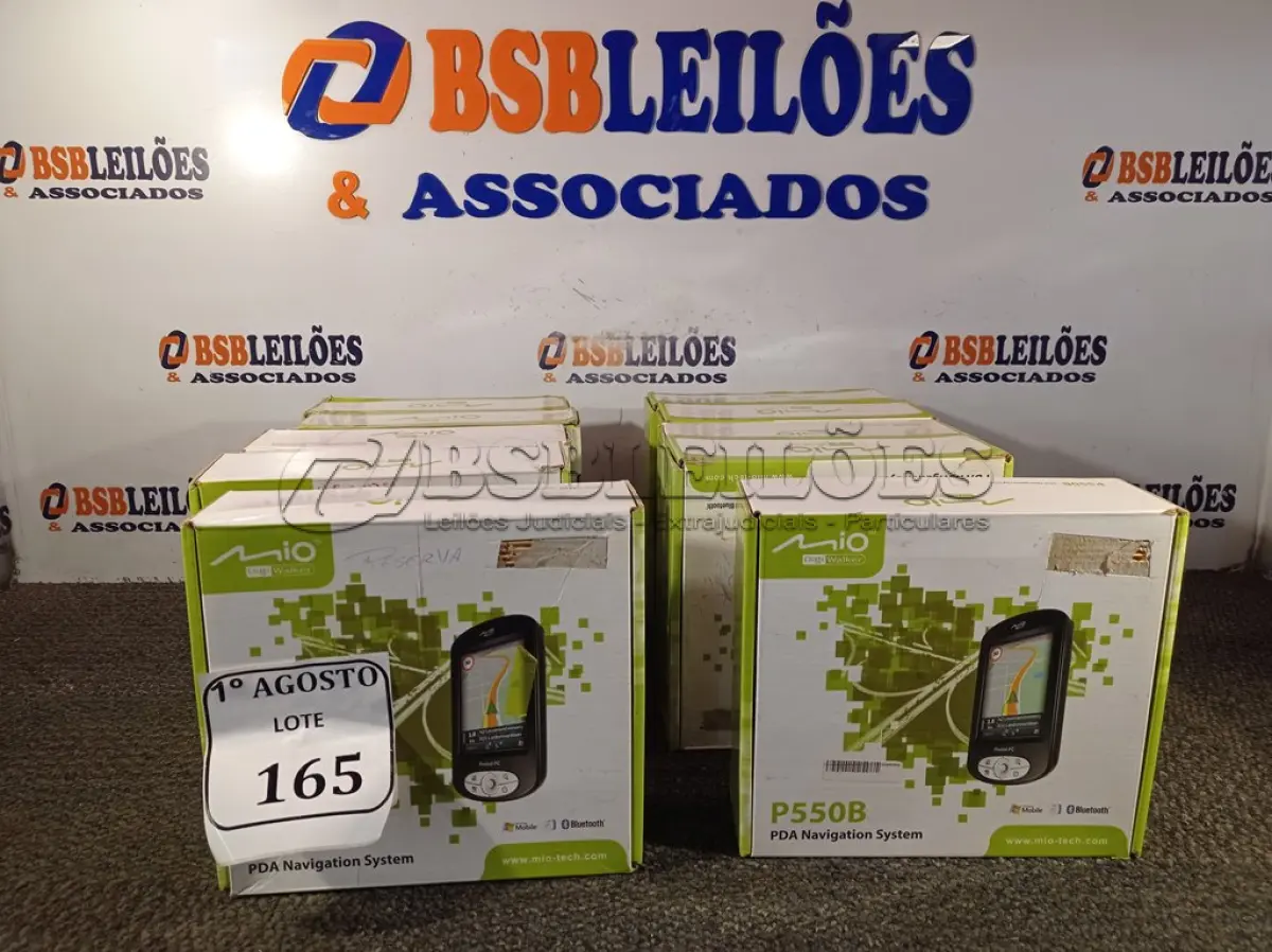 LOTE 165 - 10 POCKET PC GPS P550B. (NO ESTADO) ATENÇÃO! FAZER A VISITAÇÃO ANTES DE ARREMATAR, NÃO SABEMOS SE FUNCIONA. LEILÃO NÃO TEM GARANTIA E NEM DEVOLUÇÃO, SUJEITO A POSSÍVEIS AVARIAS VISÍVEIS/OCULTAS E/OU AUSÊNCIA DE COMPONENTES.
