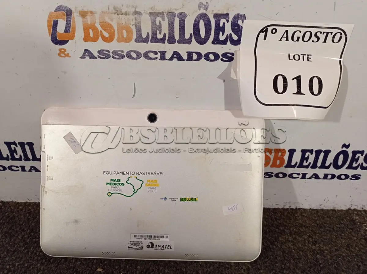 LOTE 010 - 01 TABLET MARCA PHILCO SEM CARREGADOR. (NO ESTADO) ATENÇÃO! FAZER A VISITAÇÃO ANTES DE ARREMATAR, NÃO SABEMOS SE FUNCIONA. LEILÃO NÃO TEM GARANTIA E NEM DEVOLUÇÃO, SUJEITO A POSSÍVEIS AVARIAS VISÍVEIS/OCULTAS E/OU AUSÊNCIA DE COMPONENTES.