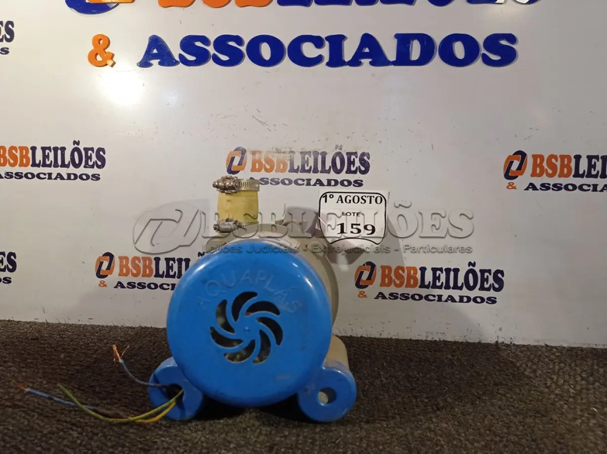 LOTE 159 - 01 MOTOR DE INDUÇÃO MONOFÁSICO GAIOLA (NO ESTADO) ATENÇÃO! FAZER A VISITAÇÃO ANTES DE ARREMATAR, NÃO SABEMOS SE FUNCIONA. LEILÃO NÃO TEM GARANTIA E NEM DEVOLUÇÃO, SUJEITO A POSSÍVEIS AVARIAS VISÍVEIS/OCULTAS E/OU AUSÊNCIA DE COMPONENTES.