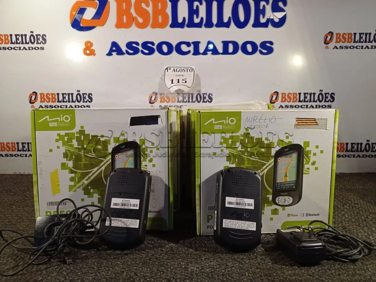 LOTE 115 - 10 POCKET PC GPS P550B. (NO ESTADO) ATENÇÃO! FAZER A VISITAÇÃO ANTES DE ARREMATAR, NÃO SABEMOS SE FUNCIONA. LEILÃO NÃO TEM GARANTIA E NEM DEVOLUÇÃO, SUJEITO A POSSÍVEIS AVARIAS VISÍVEIS/OCULTAS E/OU AUSÊNCIA DE COMPONENTES.