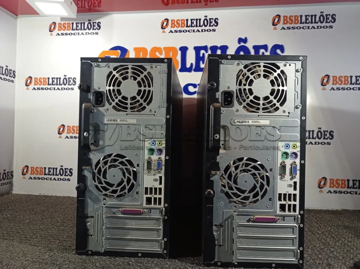 LOTE 053 - 02 CPUS DDR3 COM MEMÓRIA MARCA HP. (NO ESTADO) ATENÇÃO! FAZER A VISITAÇÃO ANTES DE ARREMATAR, NÃO SABEMOS SE FUNCIONA. LEILÃO NÃO TEM GARANTIA E NEM DEVOLUÇÃO, SUJEITO A POSSÍVEIS AVARIAS VISÍVEIS/OCULTAS E/OU AUSÊNCIA DE COMPONENTES.