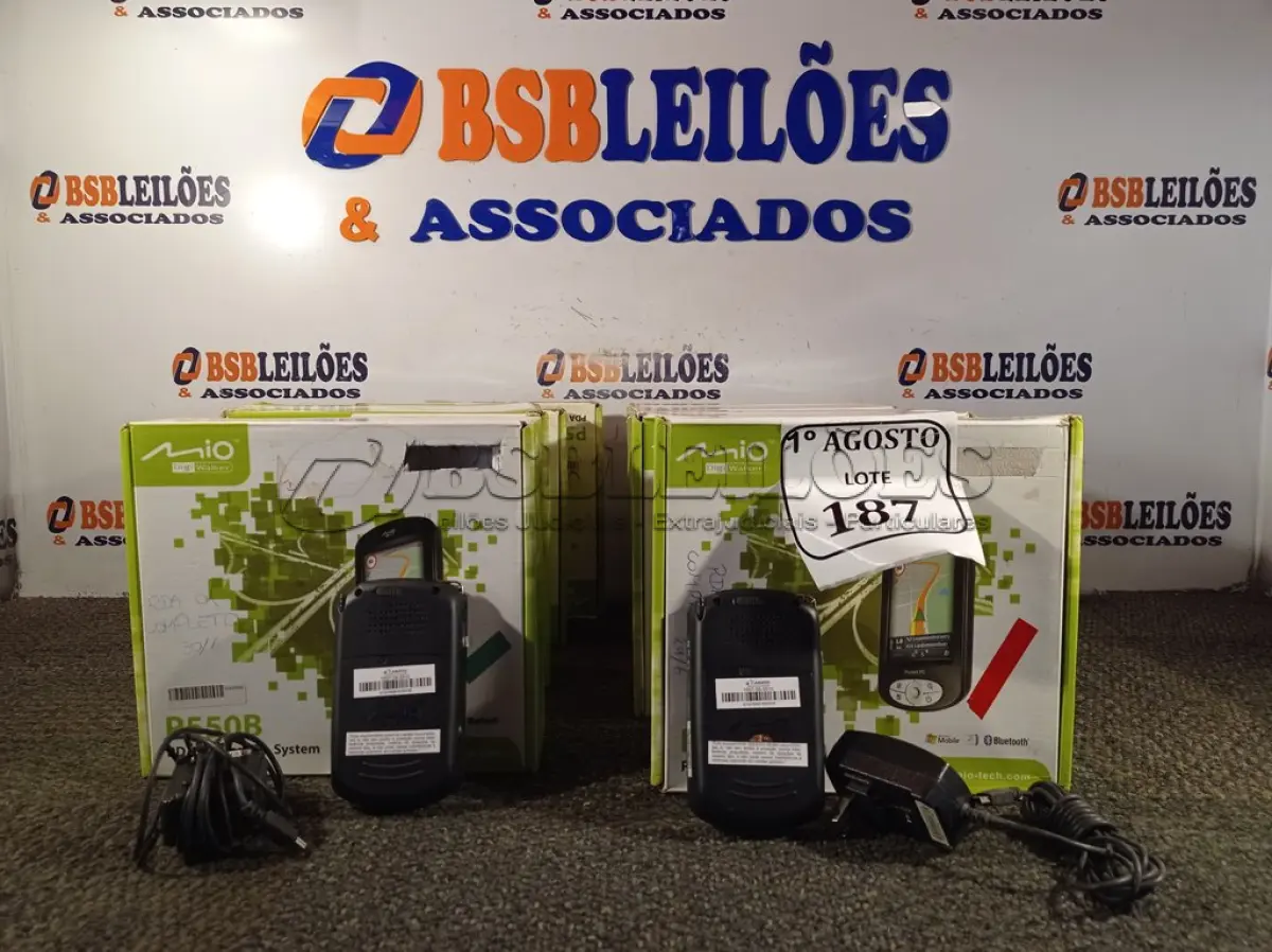 LOTE 187 - 09 POCKET PC GPS P550B. (NO ESTADO) ATENÇÃO! FAZER A VISITAÇÃO ANTES DE ARREMATAR, NÃO SABEMOS SE FUNCIONA. LEILÃO NÃO TEM GARANTIA E NEM DEVOLUÇÃO, SUJEITO A POSSÍVEIS AVARIAS VISÍVEIS/OCULTAS E/OU AUSÊNCIA DE COMPONENTES.
