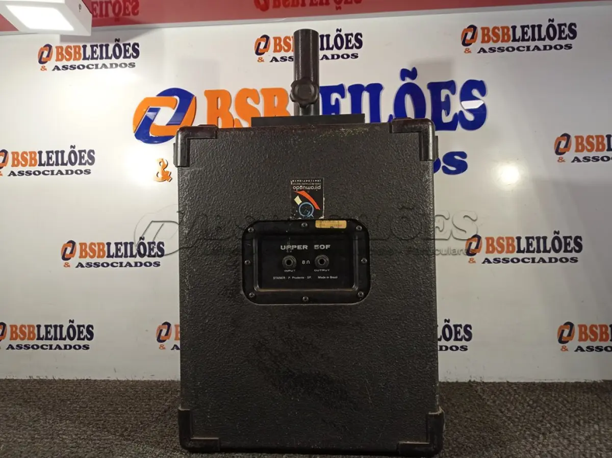 LOTE 055 - 01 CAIXA DE SOM PASSIVA PARA PEDESTAL. (NO ESTADO) ATENÇÃO! FAZER A VISITAÇÃO ANTES DE ARREMATAR, NÃO SABEMOS SE FUNCIONA. LEILÃO NÃO TEM GARANTIA E NEM DEVOLUÇÃO, SUJEITO A POSSÍVEIS AVARIAS VISÍVEIS/OCULTAS E/OU AUSÊNCIA DE COMPONENTES.