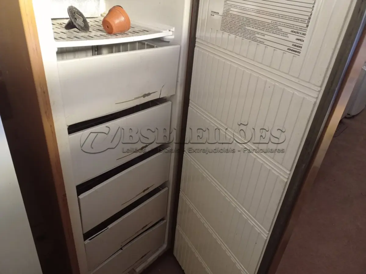 LOTE 457 - 01 FREEZER VERTICAL PROSDÓCIMO.  (NO ESTADO) ATENÇÃO! FAZER A VISITAÇÃO ANTES DE ARREMATAR, NÃO SABEMOS SE FUNCIONA. LEILÃO NÃO TEM GARANTIA E NEM DEVOLUÇÃO, SUJEITO A POSSÍVEIS AVARIAS VISÍVEIS/OCULTAS E/OU AUSÊNCIA DE COMPONENTES.