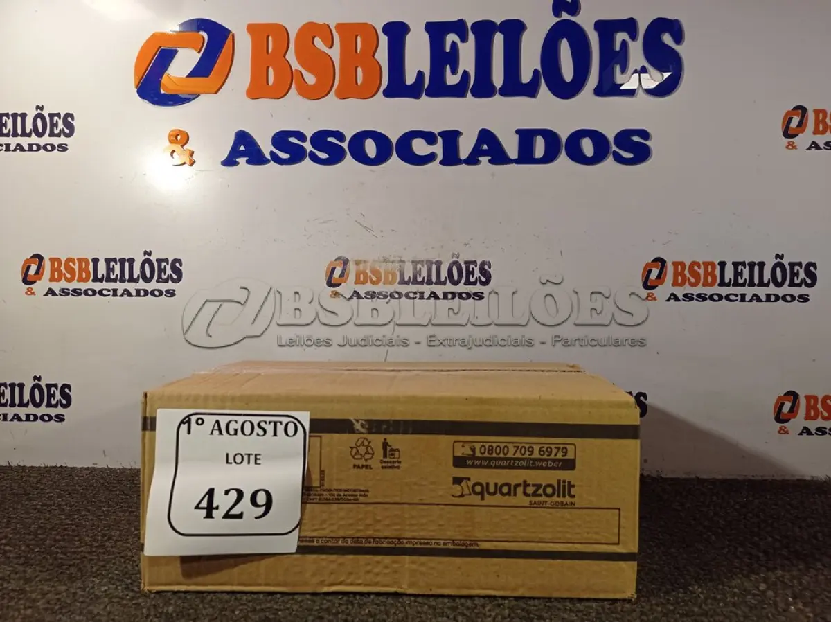 LOTE 429 - 06 REJUNTES ACRÍLICO NA COR CORDA DE 01KG CADA. (NO ESTADO) ATENÇÃO! FAZER A VISITAÇÃO ANTES DE ARREMATAR, NÃO SABEMOS SE FUNCIONA. LEILÃO NÃO TEM GARANTIA E NEM DEVOLUÇÃO, SUJEITO A POSSÍVEIS AVARIAS VISÍVEIS/OCULTAS E/OU AUSÊNCIA DE COMPONENTES.
