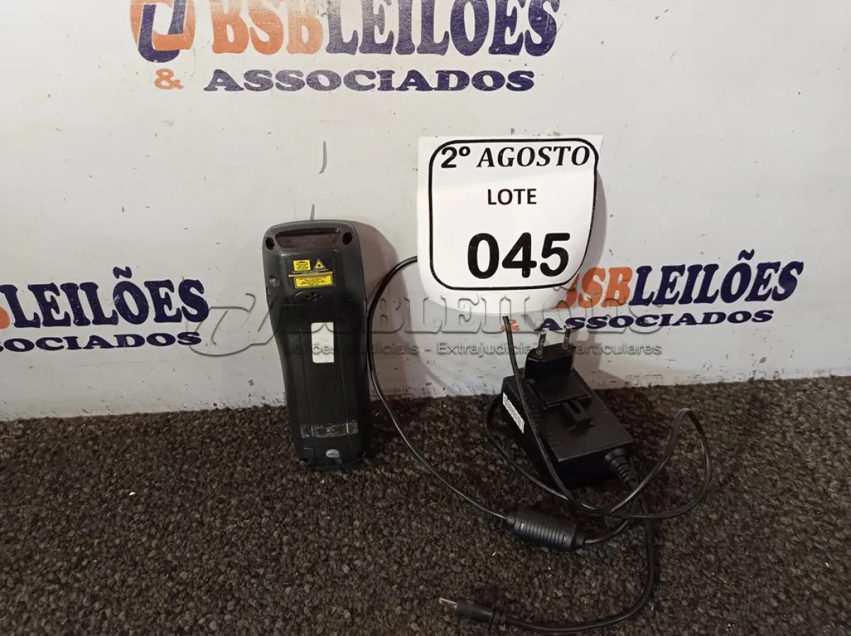 LOTE 045 - 01 LEITOR DE CÓDIGO DE BARRAS MARCA MEMOR DATALOGIC.  (NO ESTADO) ATENÇÃO! FAZER A VISITAÇÃO ANTES DE ARREMATAR, NÃO SABEMOS SE FUNCIONA. LEILÃO NÃO TEM GARANTIA E NEM DEVOLUÇÃO, SUJEITO A POSSÍVEIS AVARIAS VISÍVEIS/OCULTAS E/OU AUSÊNCIA DE COMPONENTES.