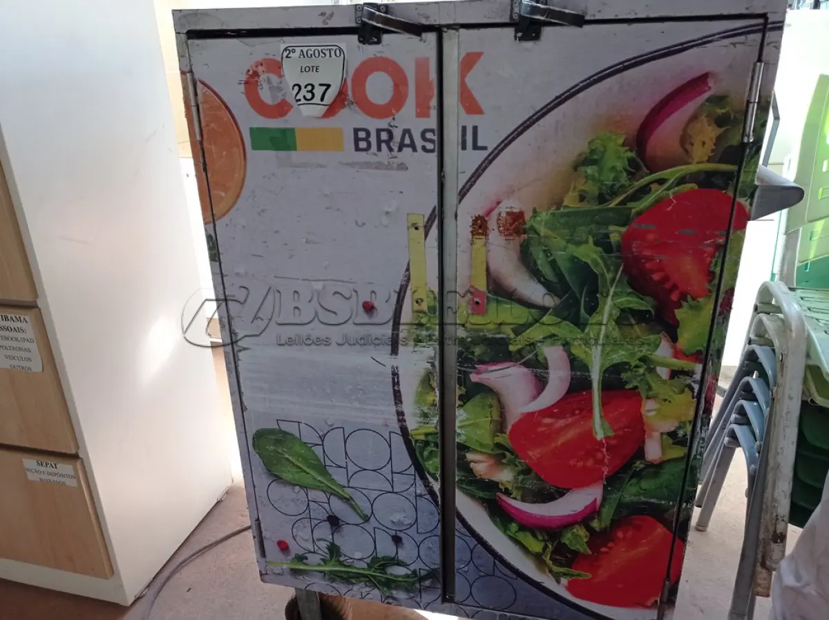 LOTE 237 - 01 CARRINHO PARA FRIOS EM INOX. (NO ESTADO) ATENÇÃO! FAZER A VISITAÇÃO ANTES DE ARREMATAR, NÃO SABEMOS SE FUNCIONA. LEILÃO NÃO TEM GARANTIA E NEM DEVOLUÇÃO, SUJEITO A POSSÍVEIS AVARIAS VISÍVEIS/OCULTAS E/OU AUSÊNCIA DE COMPONENTES.