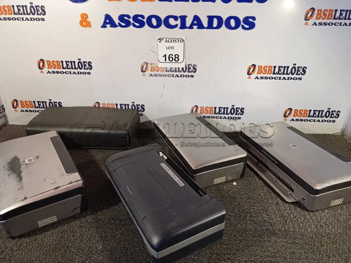 LOTE 168 - 05 SCANNERS MARCAS E MODELOS DIVERSOS. (NO ESTADO) ATENÇÃO! FAZER A VISITAÇÃO ANTES DE ARREMATAR, NÃO SABEMOS SE FUNCIONA. LEILÃO NÃO TEM GARANTIA E NEM DEVOLUÇÃO, SUJEITO A POSSÍVEIS AVARIAS VISÍVEIS/OCULTAS E/OU AUSÊNCIA DE COMPONENTES.