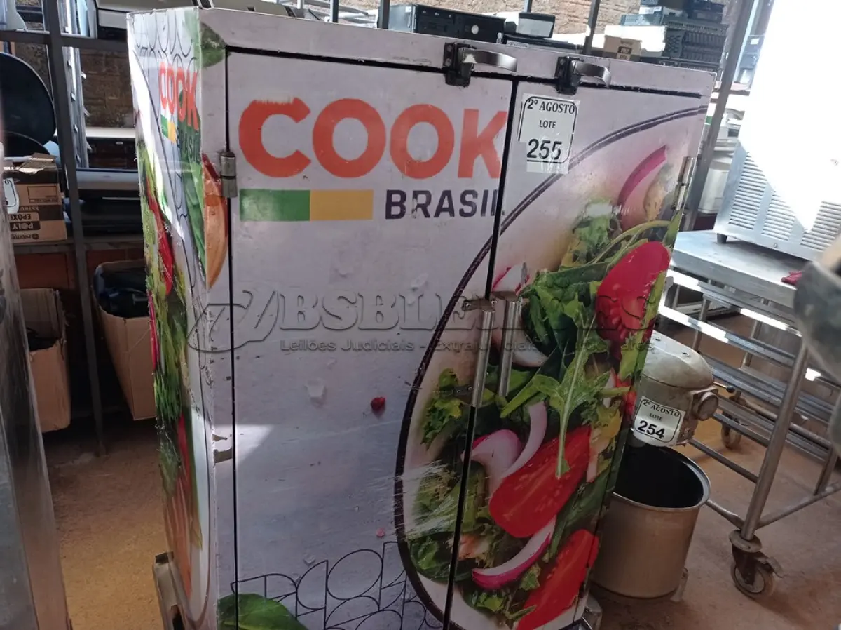 LOTE 255 - 01 CARRINHO PARA FRIOS EM INOX. (NO ESTADO) ATENÇÃO! FAZER A VISITAÇÃO ANTES DE ARREMATAR, NÃO SABEMOS SE FUNCIONA. LEILÃO NÃO TEM GARANTIA E NEM DEVOLUÇÃO, SUJEITO A POSSÍVEIS AVARIAS VISÍVEIS/OCULTAS E/OU AUSÊNCIA DE COMPONENTES.