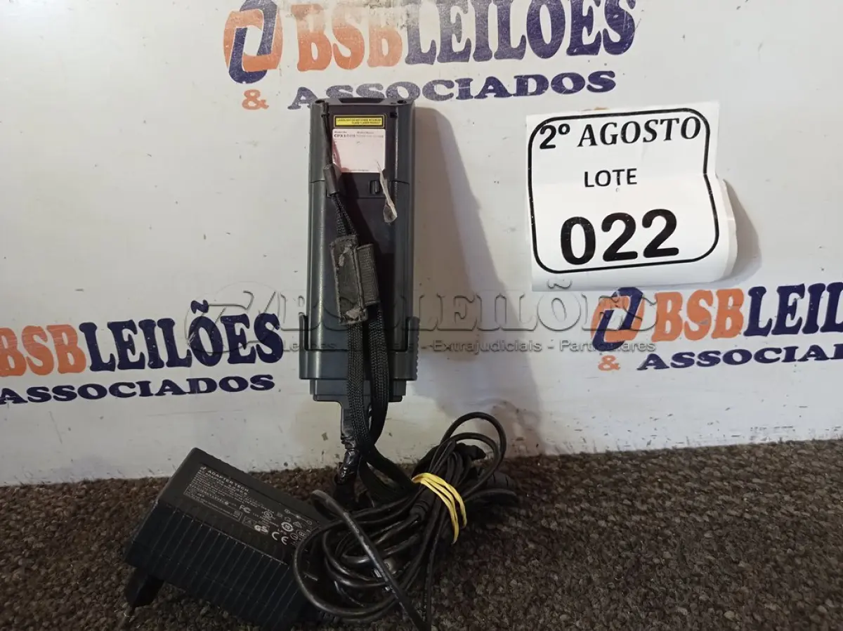 LOTE 022 - 01 LEITOR DE CÓDIGO DE BARRAS CPX1000. (NO ESTADO) ATENÇÃO! FAZER A VISITAÇÃO ANTES DE ARREMATAR, NÃO SABEMOS SE FUNCIONA. LEILÃO NÃO TEM GARANTIA E NEM DEVOLUÇÃO, SUJEITO A POSSÍVEIS AVARIAS VISÍVEIS/OCULTAS E/OU AUSÊNCIA DE COMPONENTES.