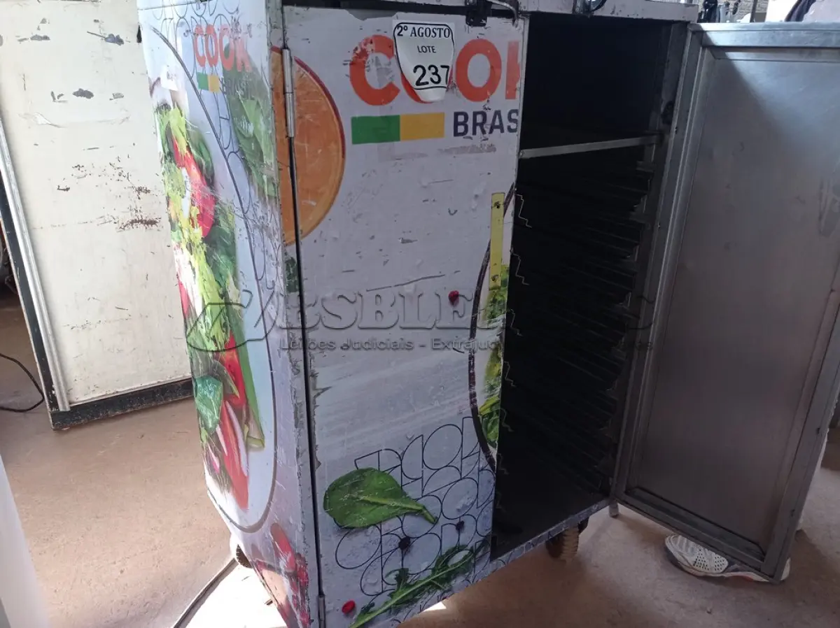 LOTE 237 - 01 CARRINHO PARA FRIOS EM INOX. (NO ESTADO) ATENÇÃO! FAZER A VISITAÇÃO ANTES DE ARREMATAR, NÃO SABEMOS SE FUNCIONA. LEILÃO NÃO TEM GARANTIA E NEM DEVOLUÇÃO, SUJEITO A POSSÍVEIS AVARIAS VISÍVEIS/OCULTAS E/OU AUSÊNCIA DE COMPONENTES.