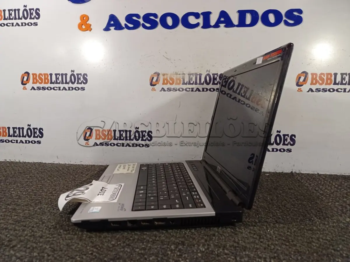 LOTE 029 - 01 NOTEBOOK STI. (NO ESTADO) ATENÇÃO! FAZER A VISITAÇÃO ANTES DE ARREMATAR, NÃO SABEMOS SE FUNCIONA. LEILÃO NÃO TEM GARANTIA E NEM DEVOLUÇÃO, SUJEITO A POSSÍVEIS AVARIAS VISÍVEIS/OCULTAS E/OU AUSÊNCIA DE COMPONENTES.