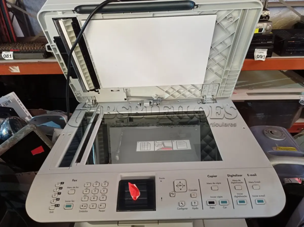 LOTE 138 - 01 IMPRESSORA MULTIFUNCIONAL COLORIDA MARCA HP MODELO CM2320NF. (NO ESTADO) ATENÇÃO! FAZER A VISITAÇÃO ANTES DE ARREMATAR, NÃO SABEMOS SE FUNCIONA. LEILÃO NÃO TEM GARANTIA E NEM DEVOLUÇÃO, SUJEITO A POSSÍVEIS AVARIAS VISÍVEIS/OCULTAS E/OU AUSÊNCIA DE COMPONENTES.