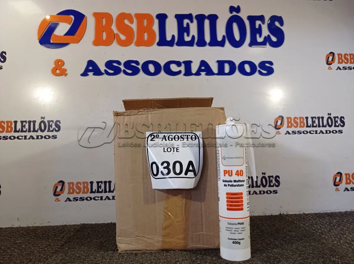 LOTE 030 - 01 CAIXA COM 12UNIDADES DE PU  NA COR BRANCA. (NO ESTADO) ATENÇÃO! FAZER A VISITAÇÃO ANTES DE ARREMATAR, NÃO SABEMOS SE FUNCIONA. LEILÃO NÃO TEM GARANTIA E NEM DEVOLUÇÃO, SUJEITO A POSSÍVEIS AVARIAS VISÍVEIS/OCULTAS E/OU AUSÊNCIA DE COMPONENTES.