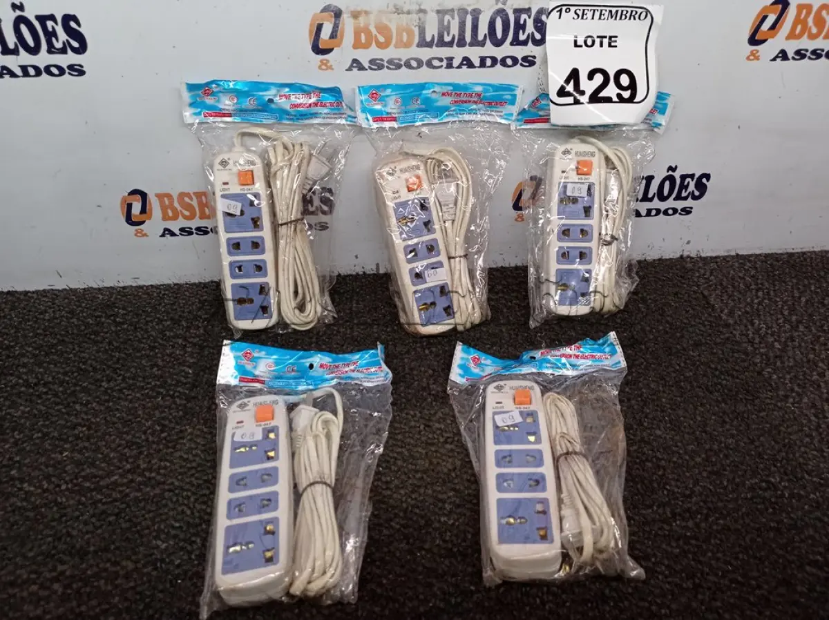 LOTE 429 - 05 FILTROS DE LINHA MARCA HUAISHENG. (NO ESTADO) ATENÇÃO! FAZER A VISITAÇÃO ANTES DE ARREMATAR, NÃO SABEMOS SE FUNCIONA. LEILÃO NÃO TEM GARANTIA E NEM DEVOLUÇÃO, SUJEITO A POSSÍVEIS AVARIAS VISÍVEIS/OCULTAS E/OU AUSÊNCIA DE COMPONENTES.