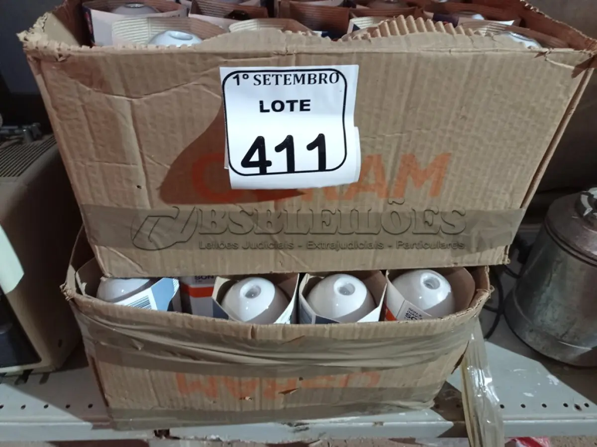 LOTE 411 - 02 CAIXAS COM LÂMPADAS FLUORESCENTES MARCA OSRAM. (NO ESTADO) ATENÇÃO! FAZER A VISITAÇÃO ANTES DE ARREMATAR, NÃO SABEMOS SE FUNCIONA. LEILÃO NÃO TEM GARANTIA E NEM DEVOLUÇÃO, SUJEITO A POSSÍVEIS AVARIAS VISÍVEIS/OCULTAS E/OU AUSÊNCIA DE COMPONENTES.