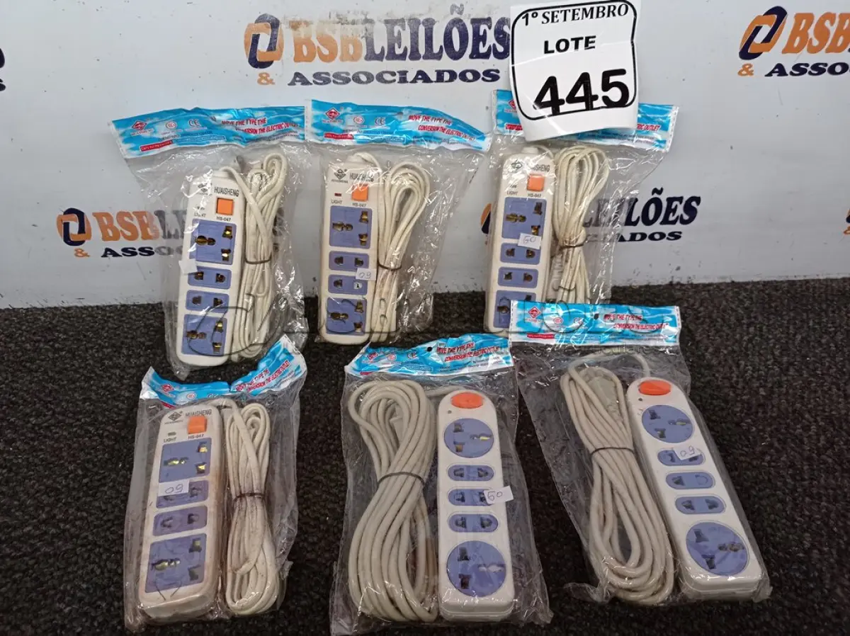 LOTE 445 - 05 FILTROS DE LINHA MARCA HUAISHENG. (NO ESTADO) ATENÇÃO! FAZER A VISITAÇÃO ANTES DE ARREMATAR, NÃO SABEMOS SE FUNCIONA. LEILÃO NÃO TEM GARANTIA E NEM DEVOLUÇÃO, SUJEITO A POSSÍVEIS AVARIAS VISÍVEIS/OCULTAS E/OU AUSÊNCIA DE COMPONENTES.