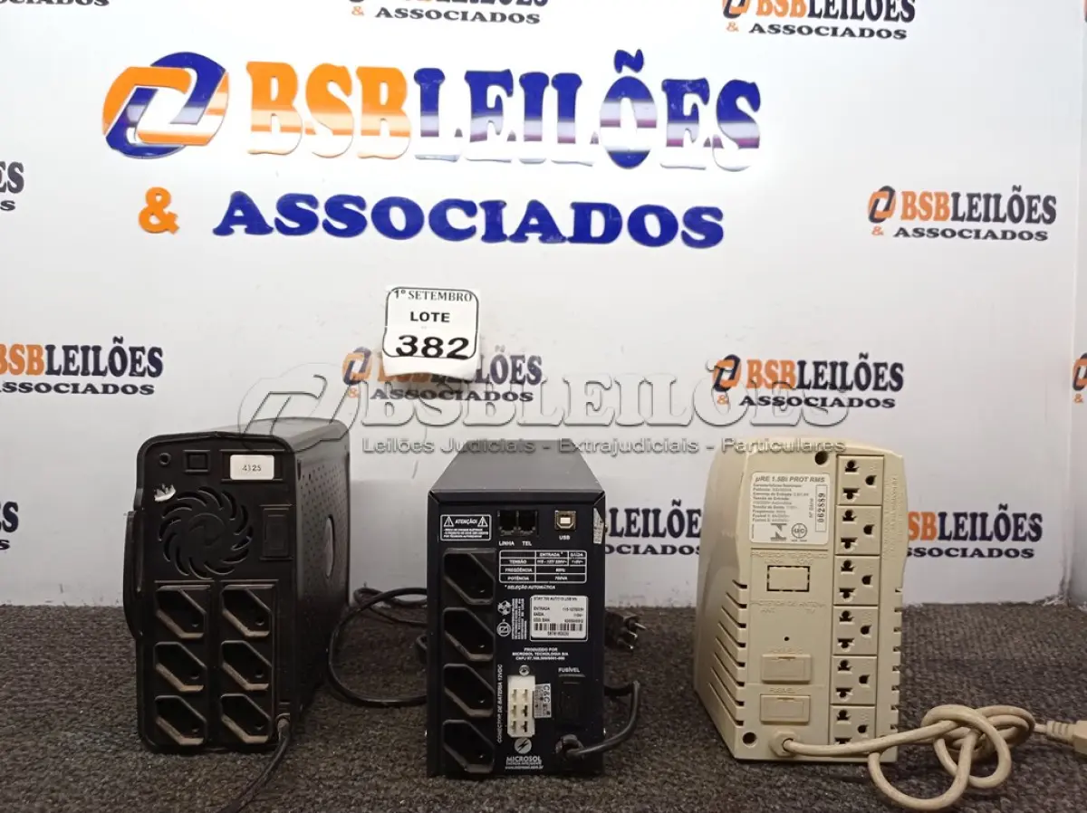 LOTE 382 - 03 ESTABILIZADORES. (NO ESTADO) ATENÇÃO! FAZER A VISITAÇÃO ANTES DE ARREMATAR, NÃO SABEMOS SE FUNCIONA. LEILÃO NÃO TEM GARANTIA E NEM DEVOLUÇÃO, SUJEITO A POSSÍVEIS AVARIAS VISÍVEIS/OCULTAS E/OU AUSÊNCIA DE COMPONENTES.