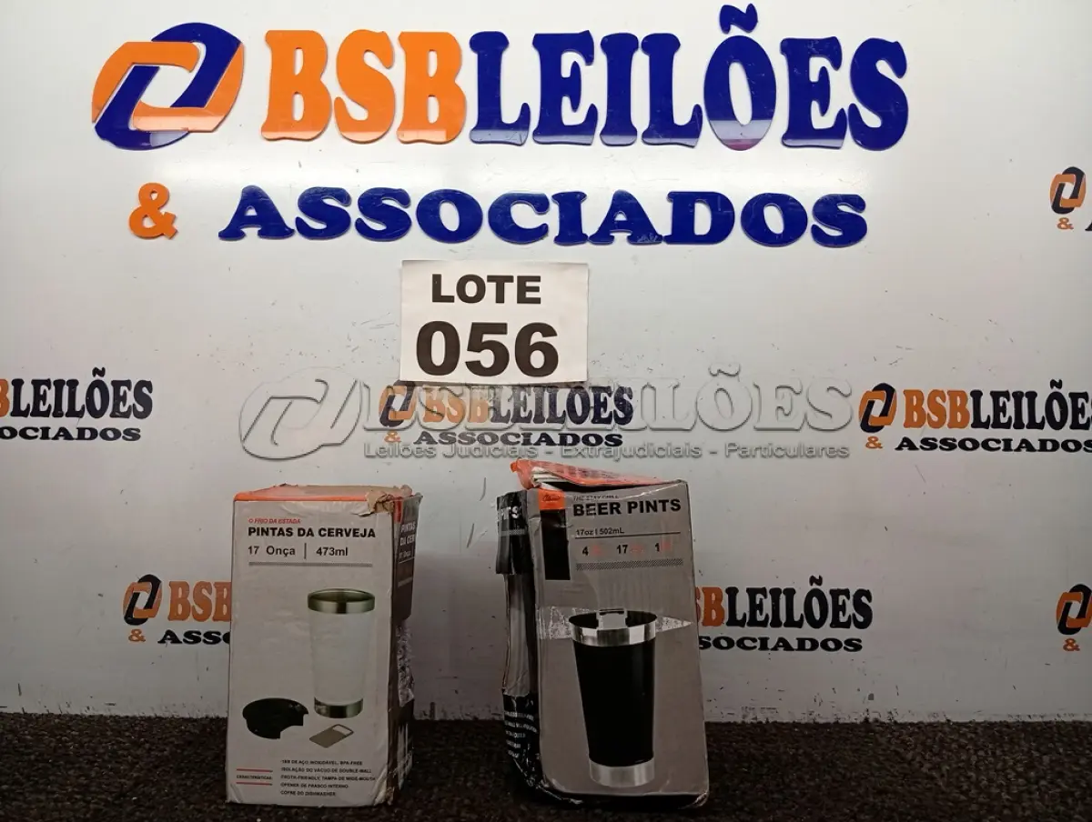 LOTE 056 - 02 – COPOS TÉRMICOS (NO ESTADO, NÃO SABEMOS SE FUNCIONA. LEILÃO NÃO TEM GARANTIA E NEM DEVOLUÇÃO, SUJEITO A POSSÍVEIS AVARIAS VISÍVEIS/OCULTAS E/OU AUSÊNCIA DE COMPONENTES)