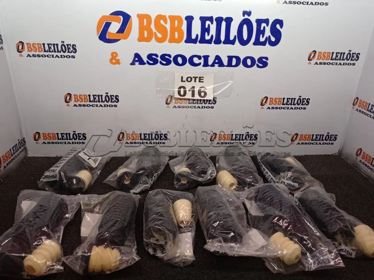 LOTE 016 - 11 – KITS AMORTECEDOR (NO ESTADO, NÃO SABEMOS SE FUNCIONA. LEILÃO NÃO TEM GARANTIA E NEM DEVOLUÇÃO, SUJEITO A POSSÍVEIS AVARIAS VISÍVEIS/OCULTAS E/OU AUSÊNCIA DE COMPONENTES)